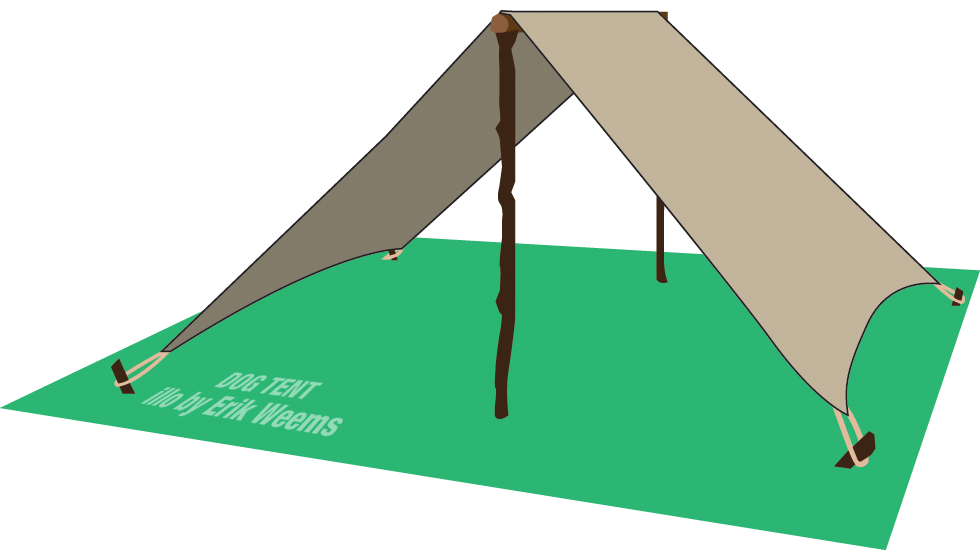 Dog Tent illustration by Erik Weems